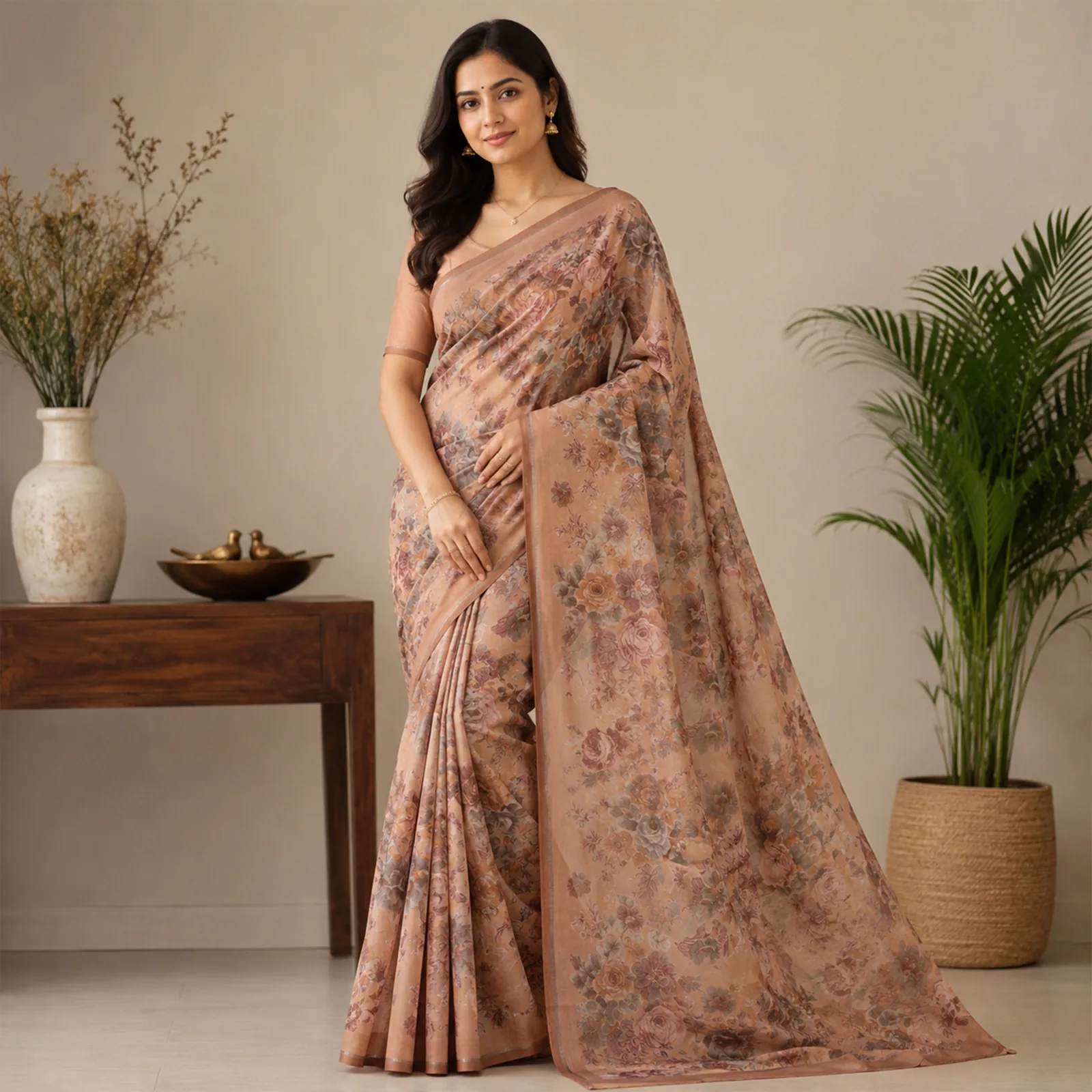 Royal Kanjivaram Bridal Silk Saree Drape